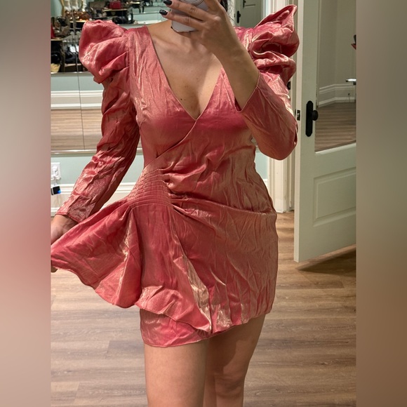 Brand new ELLIATT GOLDEN DRESS ORANGE/GOLD SIZE Medium - Picture 10 of 10